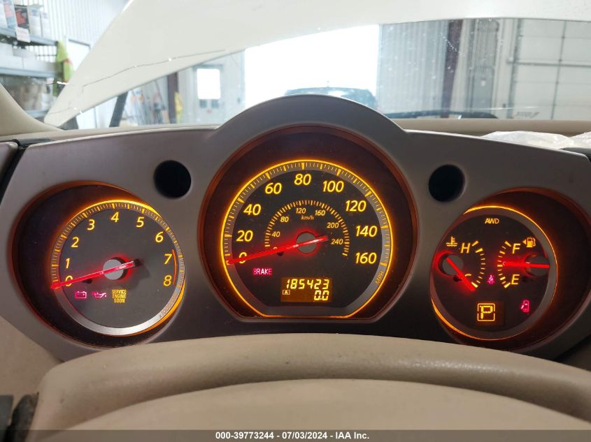 2006 Nissan Murano Sl VIN: JN8AZ08W36W513630 Lot: 39773244