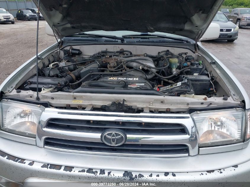 2000 Toyota 4Runner Limited V6 VIN: JT3HN87R5Y9033921 Lot: 39773250