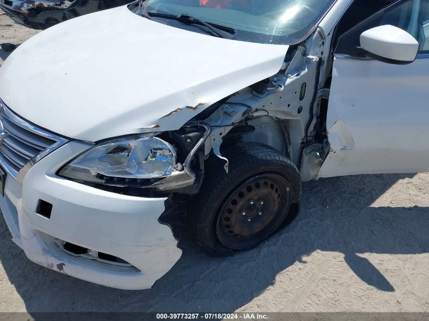 2014 Nissan Sentra Fe+ S/Fe+ Sv/S/Sl/Sr/Sv VIN: 3N1AB7AP8EY256115 Lot: 39773257