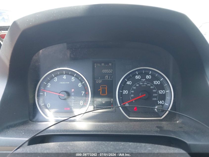 2007 Honda Cr-V Ex-L VIN: JHLRE48727C039167 Lot: 39773262