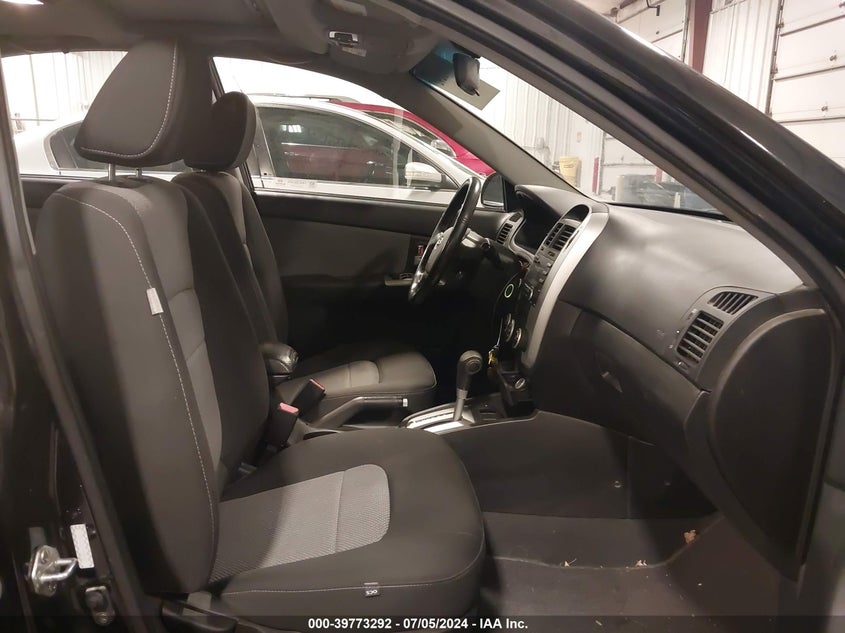 2008 Kia Spectra Sx VIN: KNAFE121X85013048 Lot: 39773292