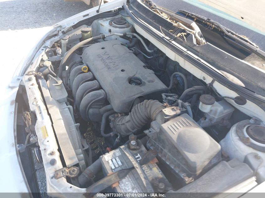 2008 Toyota Matrix Xr VIN: 2T1KR32E68C701720 Lot: 39773301