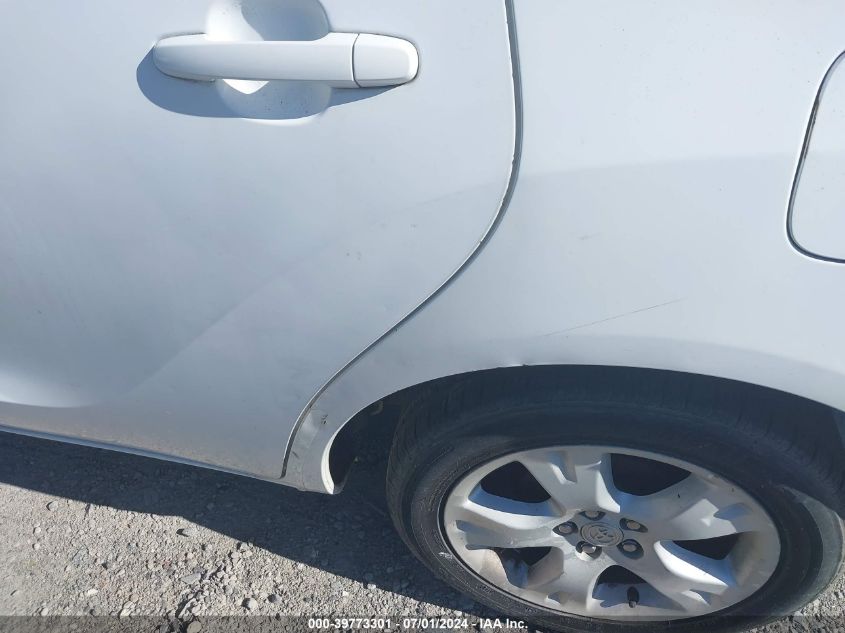 2008 Toyota Matrix Xr VIN: 2T1KR32E68C701720 Lot: 39773301