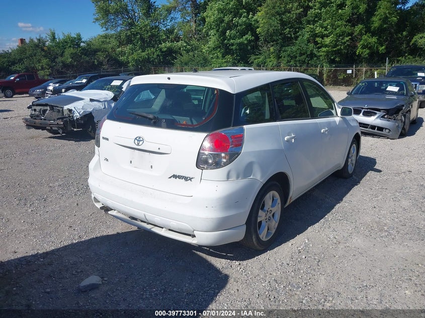 2008 Toyota Matrix Xr VIN: 2T1KR32E68C701720 Lot: 39773301