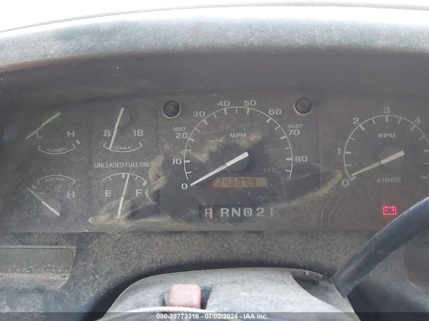 1994 Ford F150 VIN: 1FTEX14N0RKA57815 Lot: 39773316