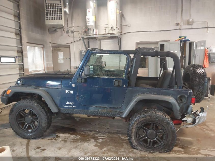 2006 Jeep Wrangler X VIN: 1J4FA39S46P768779 Lot: 39773323