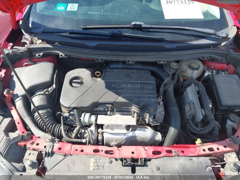 2017 Chevrolet Cruze Ls Auto VIN: 1G1BC5SM7H7108768 Lot: 39773329