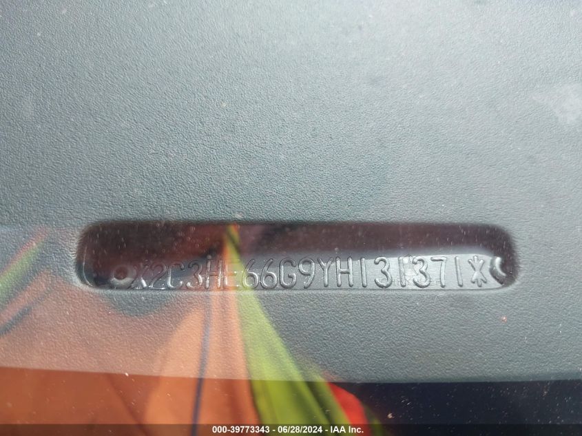 2000 Chrysler 300M VIN: 2C3HE66G9YH131371 Lot: 39773343