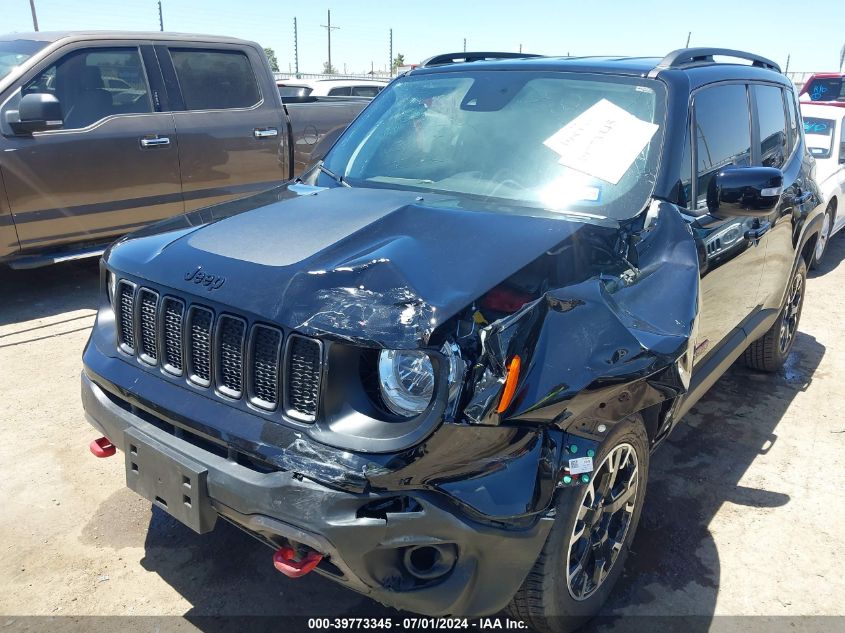 2023 Jeep Renegade Trailhawk 4X4 VIN: ZACNJDC17PPP43433 Lot: 39773345