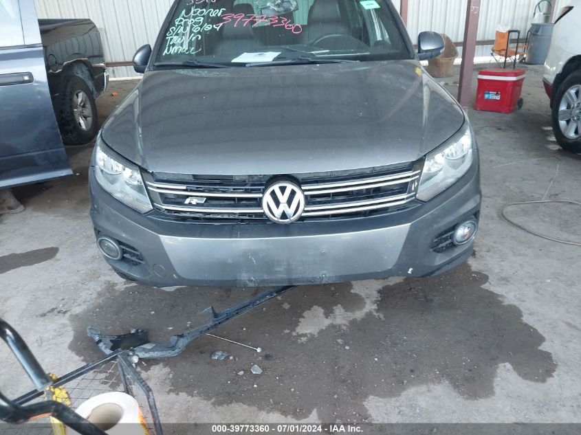 2016 Volkswagen Tiguan R-Line VIN: WVGAV7AX9GW604904 Lot: 39773360