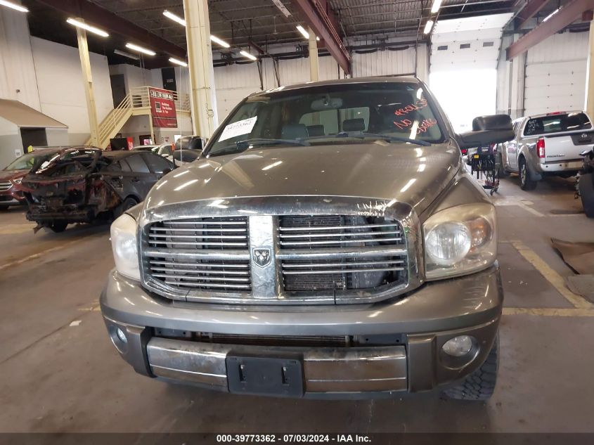 2008 Dodge Ram 2500 Laramie VIN: 3D7KS29A38G128207 Lot: 39773362