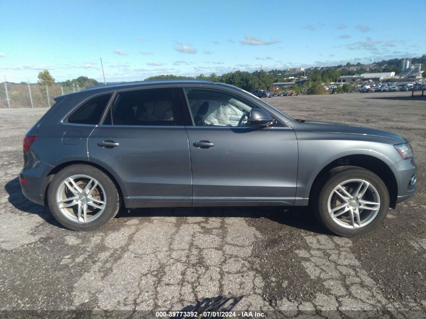 2017 Audi Q5 2.0T Premium VIN: WA1C2AFP3HA099978 Lot: 39773392