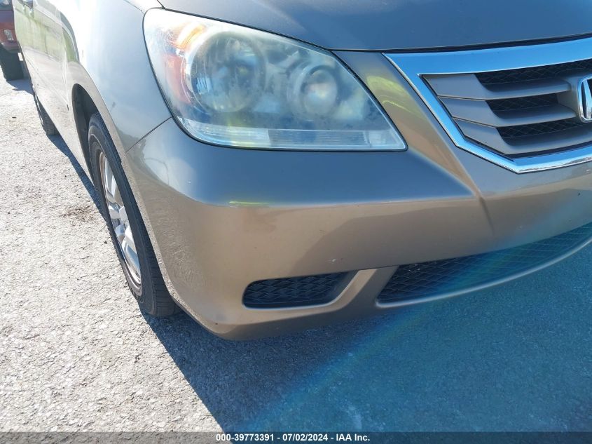 2009 Honda Odyssey Ex-L VIN: 5FNRL38629B054732 Lot: 39773391