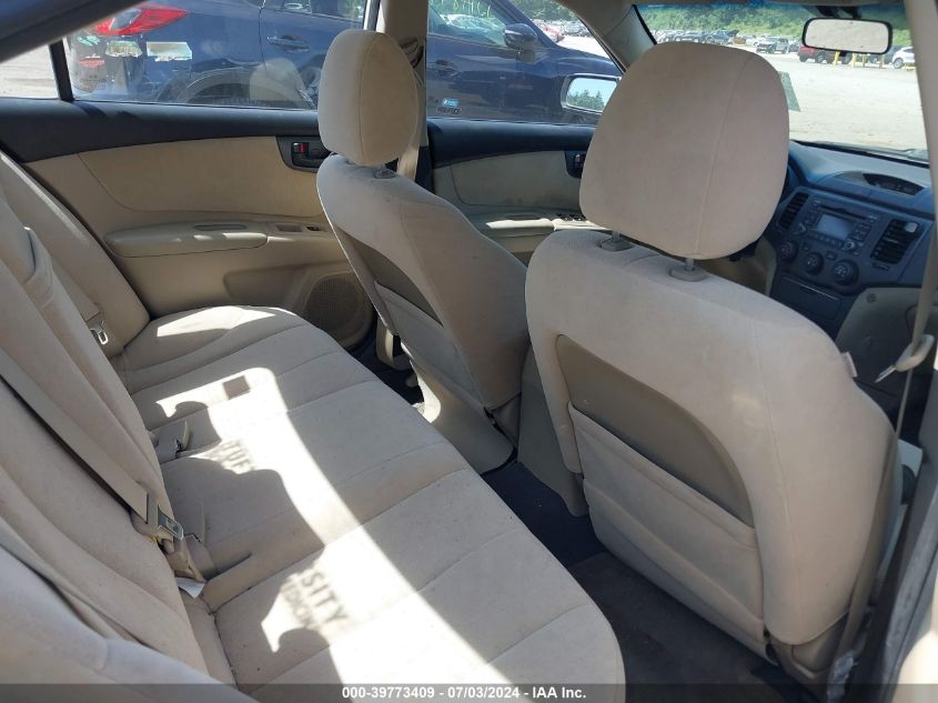 2009 Kia Optima Lx VIN: KNAGE228695335789 Lot: 39773409