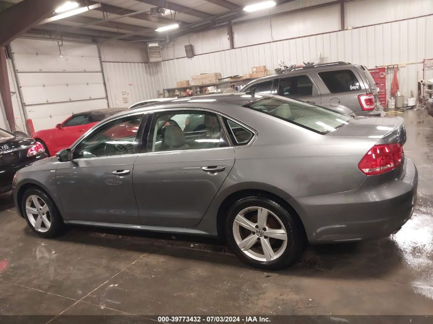 2014 Volkswagen Passat 1.8T Wolfsburg Edition VIN: 1VWAS7A35EC023521 Lot: 39773432