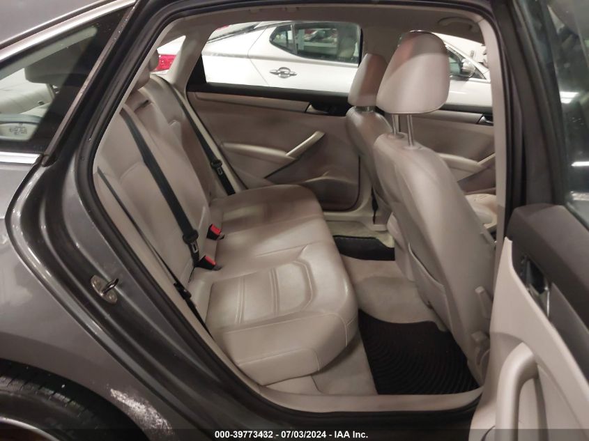 2014 Volkswagen Passat 1.8T Wolfsburg Edition VIN: 1VWAS7A35EC023521 Lot: 39773432