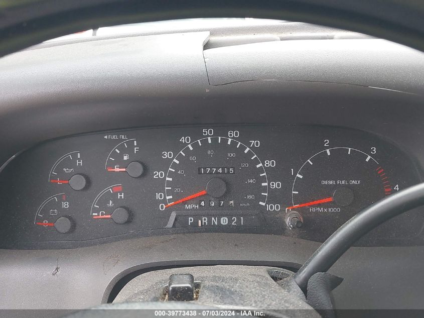 1999 Ford F-350 Srw Super Duty VIN: 1FTSX31FXXEB54950 Lot: 39773438