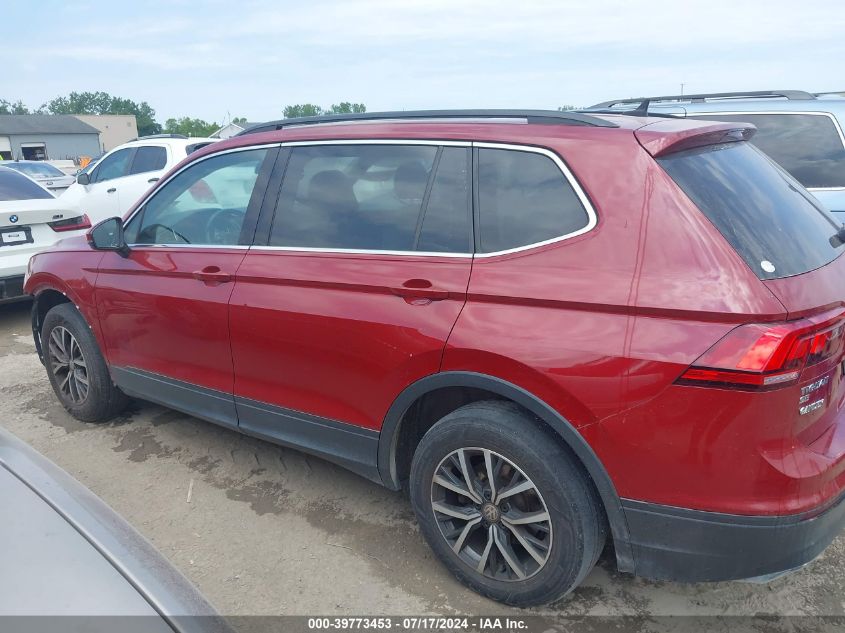 2019 Vw Tiguan Se Fwd 2.0T Se/2.0T Sel/2.0T Sel R-Line/2.0T Sel R-Line Black VIN: 3VV3B7AX9KM148998 Lot: 39773453