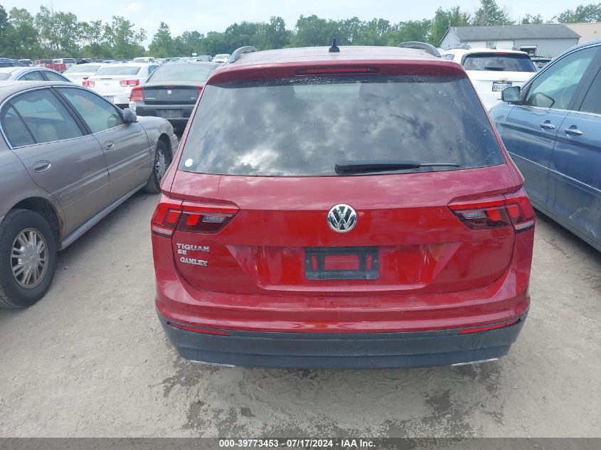 2019 Vw Tiguan Se Fwd 2.0T Se/2.0T Sel/2.0T Sel R-Line/2.0T Sel R-Line Black VIN: 3VV3B7AX9KM148998 Lot: 39773453