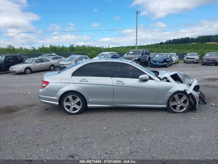 2010 Mercedes-Benz C-Class C 300 Sport/Luxury 4Matic VIN: WDDGF8BB9AR121820 Lot: 39773459