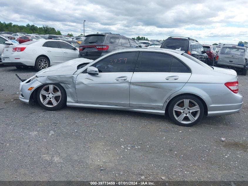 2010 Mercedes-Benz C-Class C 300 Sport/Luxury 4Matic VIN: WDDGF8BB9AR121820 Lot: 39773459