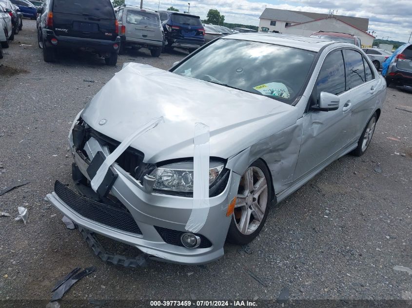 2010 Mercedes-Benz C-Class C 300 Sport/Luxury 4Matic VIN: WDDGF8BB9AR121820 Lot: 39773459