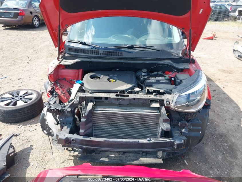 2016 Kia Soul + VIN: KNDJP3A59G7290316 Lot: 39773462