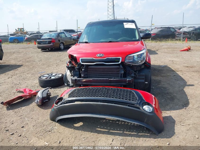 2016 Kia Soul + VIN: KNDJP3A59G7290316 Lot: 39773462