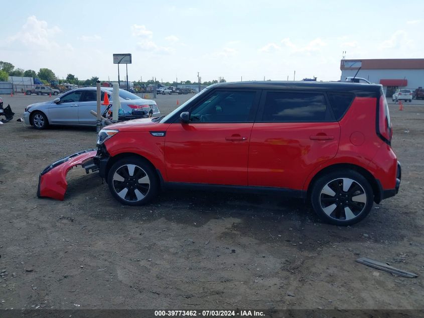 2016 Kia Soul + VIN: KNDJP3A59G7290316 Lot: 39773462
