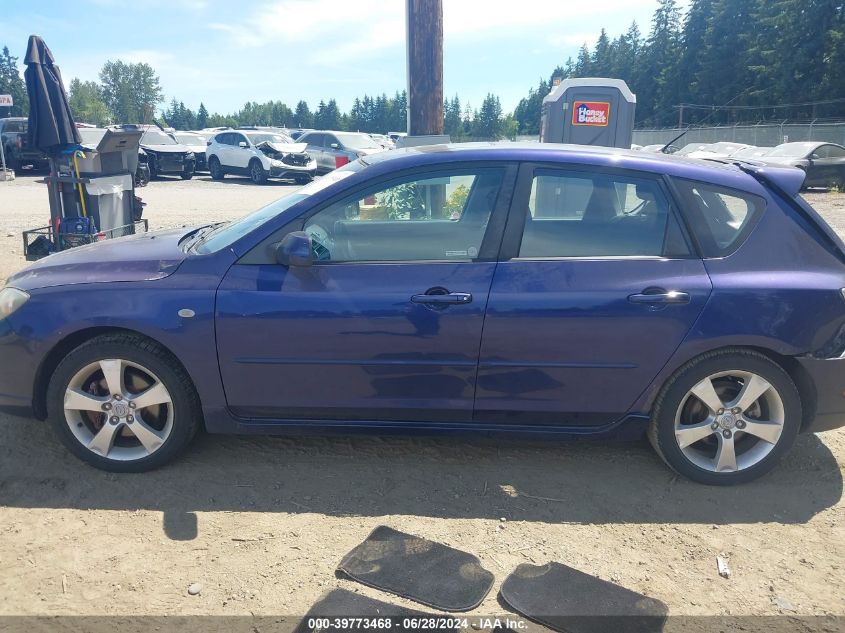 2006 Mazda Mazda3 S/S Grand Touring/S Touring VIN: JM1BK143361492216 Lot: 39773468