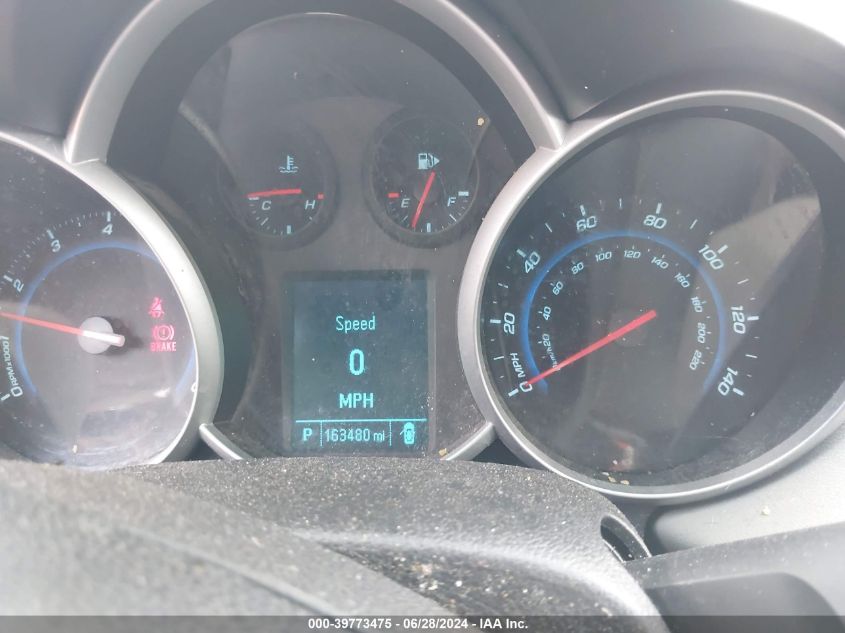 2012 Chevrolet Cruze 1Lt VIN: 1G1PF5SC1C7321437 Lot: 39773475