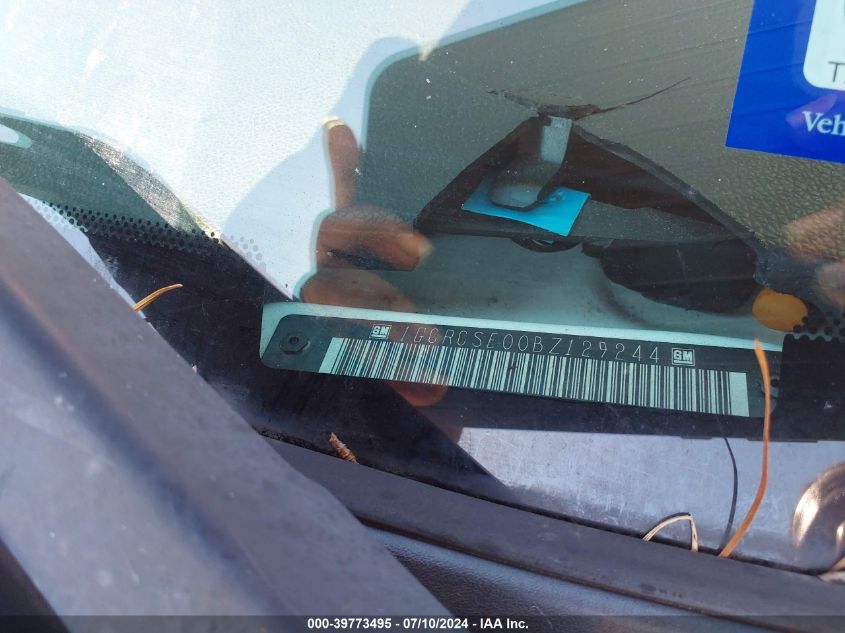 2011 Chevrolet Silverado 1500 Lt VIN: 1GCRCSE00BZ129244 Lot: 39773495