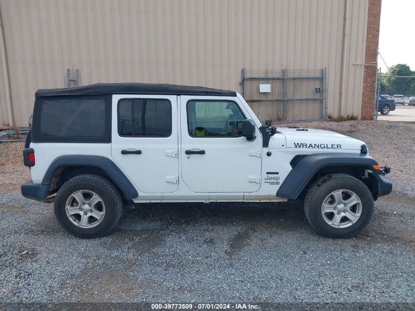 2021 Jeep Wrangler Unlimited Sport S 4X4 VIN: 1C4HJXDN9MW525379 Lot: 39773509