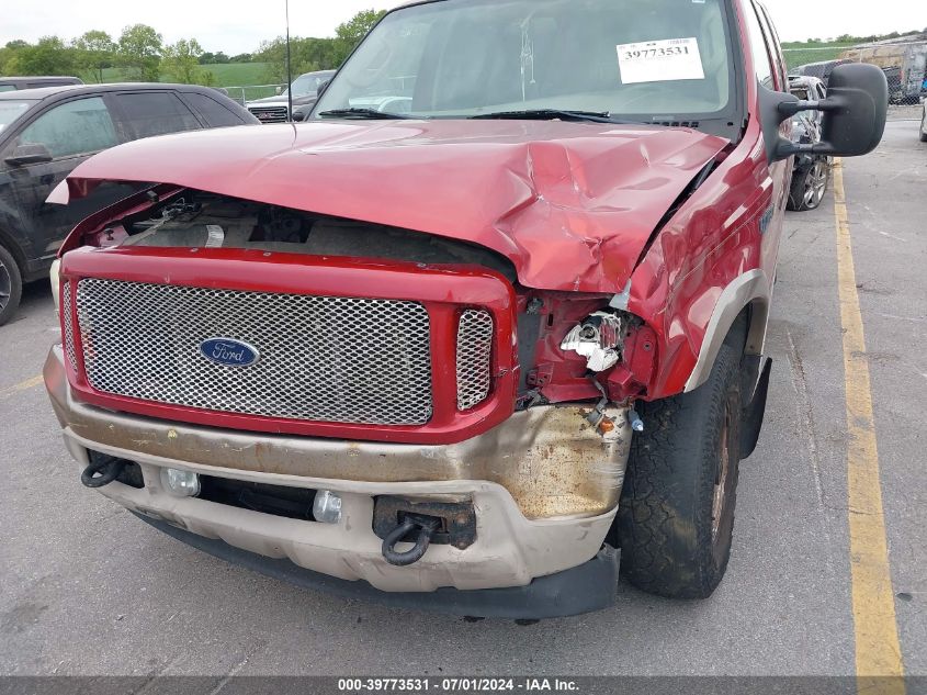 2003 Ford Excursion Eddie Bauer VIN: 1FMNU45SX3EA06421 Lot: 39773531