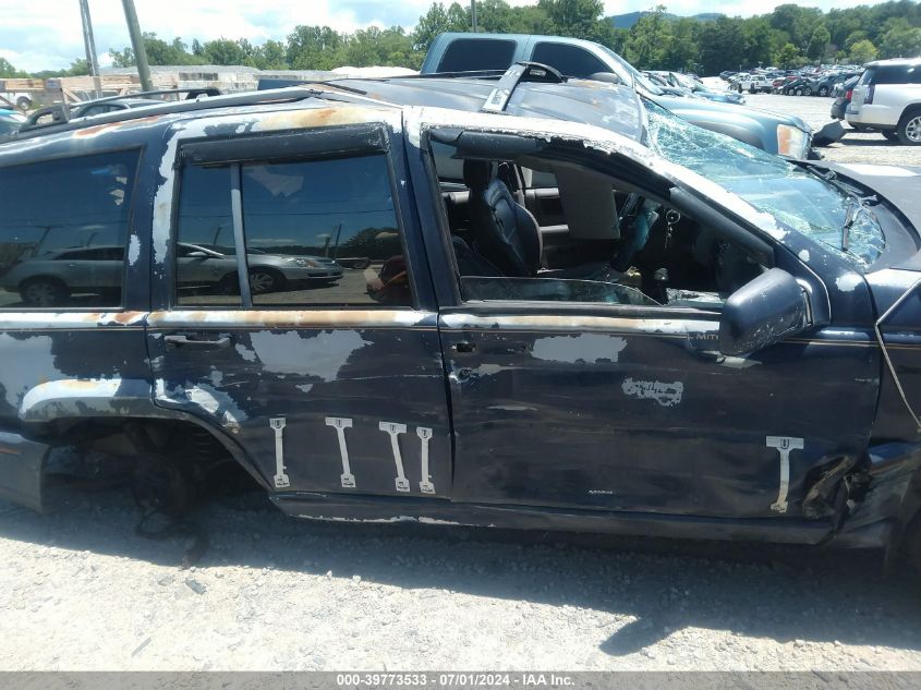 1993 Jeep Grand Cherokee Limited VIN: 1J4GZ78S5PC104408 Lot: 39773533