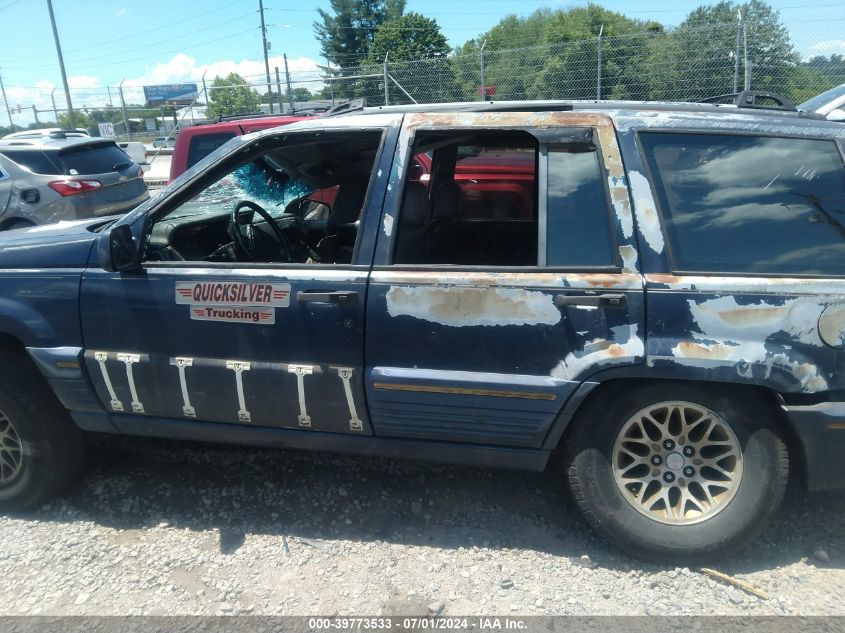1993 Jeep Grand Cherokee Limited VIN: 1J4GZ78S5PC104408 Lot: 39773533