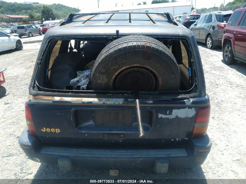 1993 Jeep Grand Cherokee Limited VIN: 1J4GZ78S5PC104408 Lot: 39773533