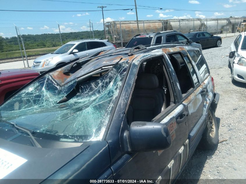 1993 Jeep Grand Cherokee Limited VIN: 1J4GZ78S5PC104408 Lot: 39773533