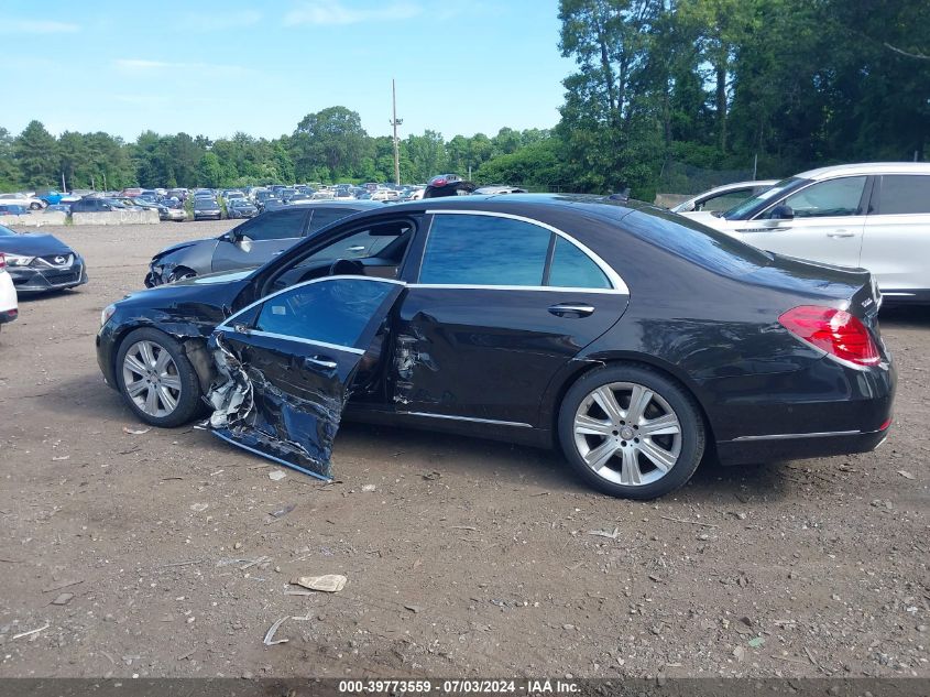 2014 Mercedes-Benz S 550 4Matic VIN: WDDUG8FB7EA019933 Lot: 39773559