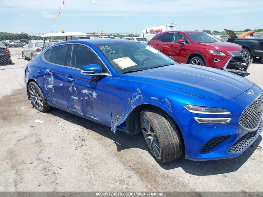 KMTG54TE7PU114953 2023 Genesis G70 3.3T Rwd