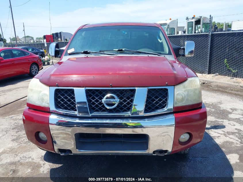 2004 Nissan Titan Xe/Se/Le VIN: 1N6AA07B04N568151 Lot: 40457376