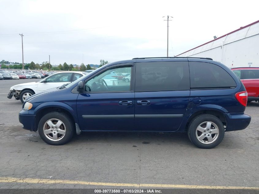 2005 Dodge Caravan Sxt VIN: 1D4GP45R75B281933 Lot: 39773580