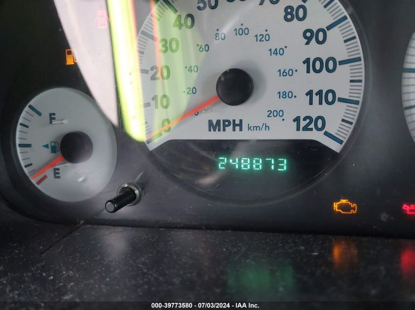 2005 Dodge Caravan Sxt VIN: 1D4GP45R75B281933 Lot: 39773580