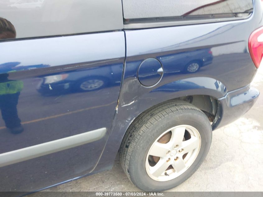 2005 Dodge Caravan Sxt VIN: 1D4GP45R75B281933 Lot: 39773580