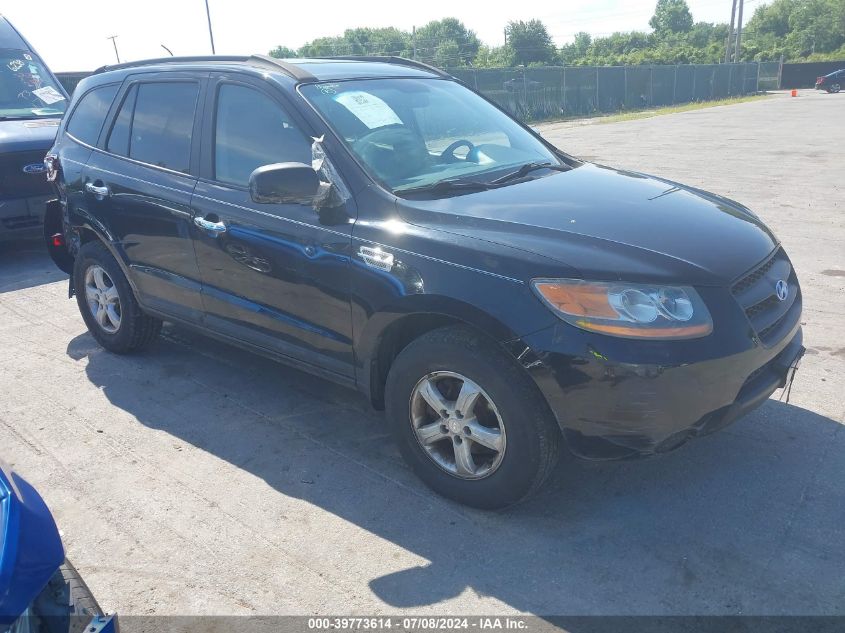 2008 Hyundai Santa Fe Gls VIN: 5NMSG13D78H160350 Lot: 39773614