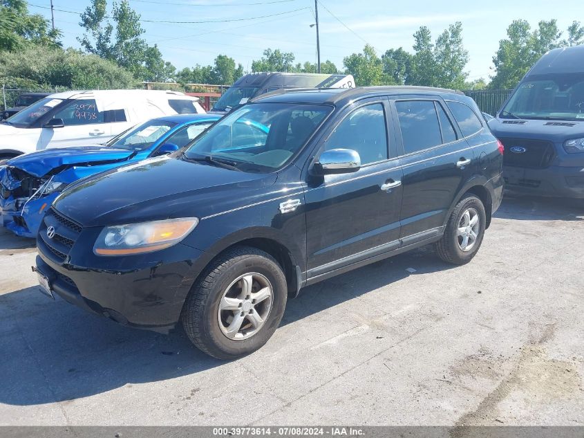 2008 Hyundai Santa Fe Gls VIN: 5NMSG13D78H160350 Lot: 39773614