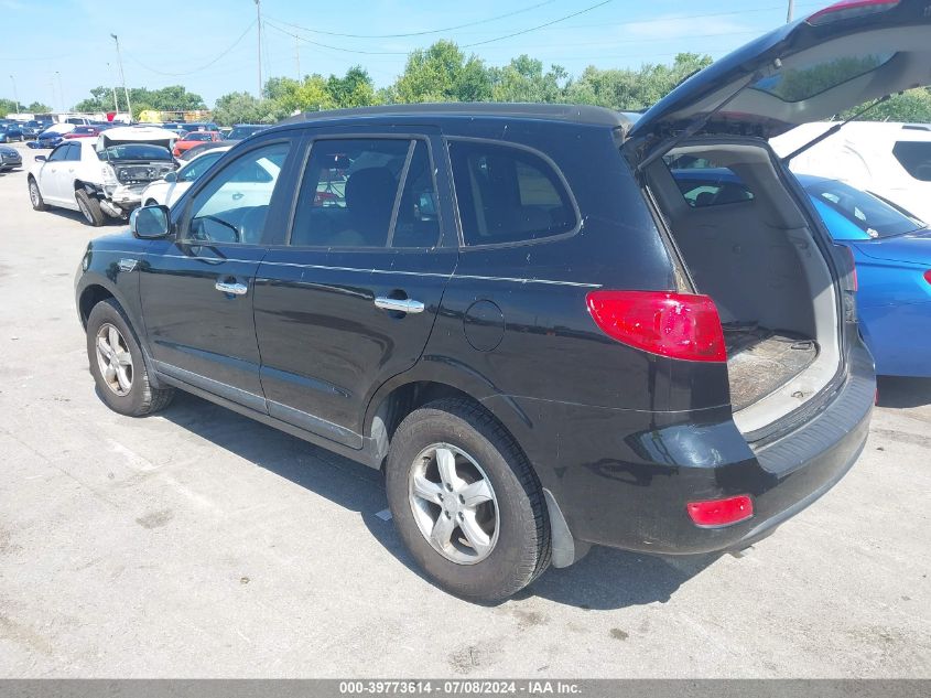 2008 Hyundai Santa Fe Gls VIN: 5NMSG13D78H160350 Lot: 39773614