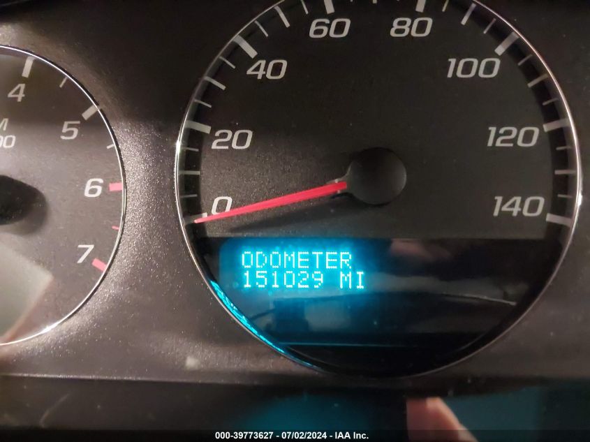 2011 Chevrolet Impala Lt VIN: 2G1WG5EK9B1139430 Lot: 39773627