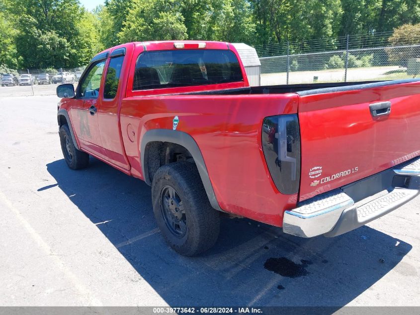 1GCDT196158175890 | 2005 CHEVROLET COLORADO