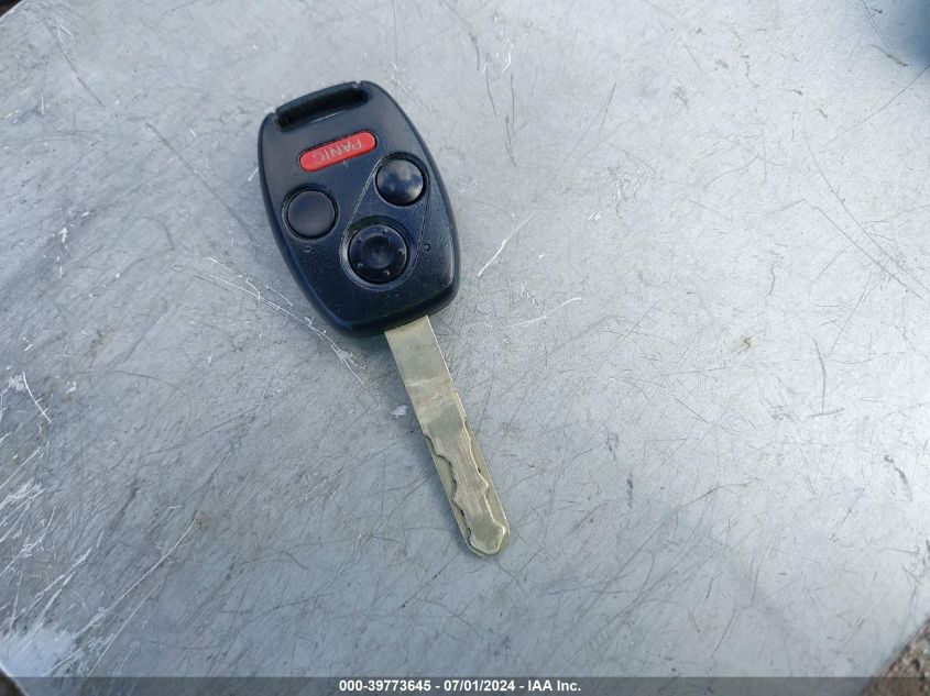 2009 Honda Accord 2.4 Ex-L VIN: 1HGCS12829A001918 Lot: 39773645